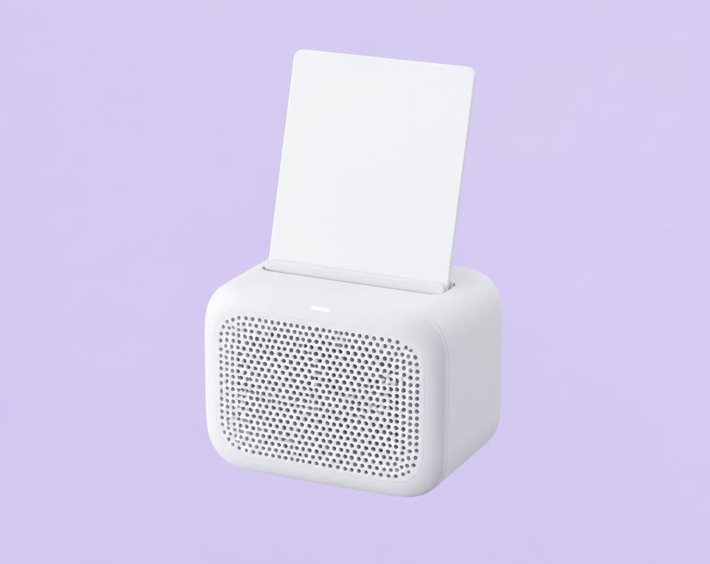 PhonePay Soundbox device with QR standee